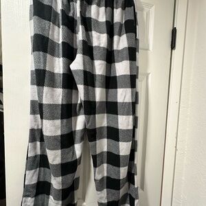 Checkered pj pants